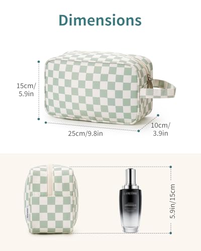 Image of Narwey Travel Toiletry Bag for Women, Makeup Cosmetic Organizer Bag