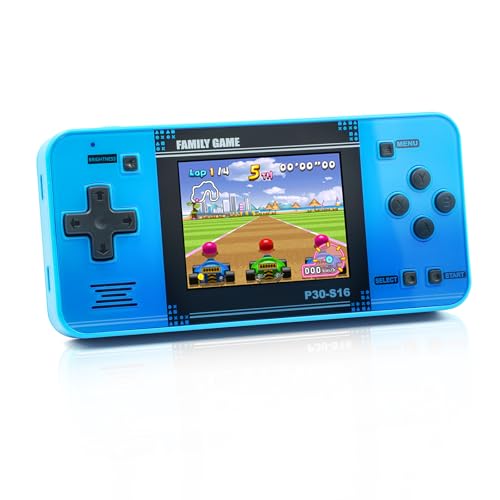 Handheld Game for Kids -Preloaded 220 Retro Video Games, Portable Gaming Player with Rechargeable Battery 3.0