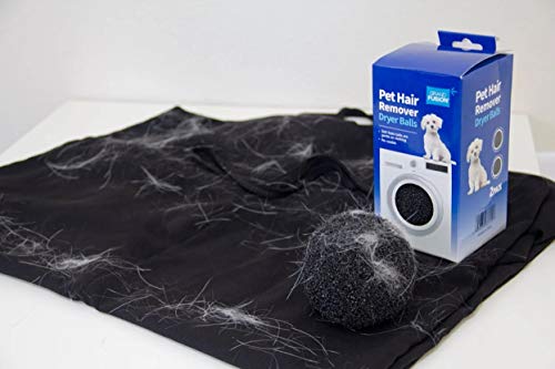 Reusable Pet Hair Removing Foam Dryer Balls 6 Pack. Rid Laundry and Clothes of Soft Debris Like Dog or Cat Fur or Strands of Lost Hair. Minimize the Need For Lint Rollers and Keep Clothes Looking New - Thumbnail 2
