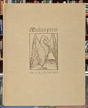 Hardcover Malaspina in California [Unknown] Book