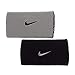 Nike Dri-fit Doublewide Wristbands Home & Away 2pk Red | White