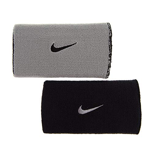 Image of Nike Dri-fit Doublewide Wristbands Home & Away 2pk