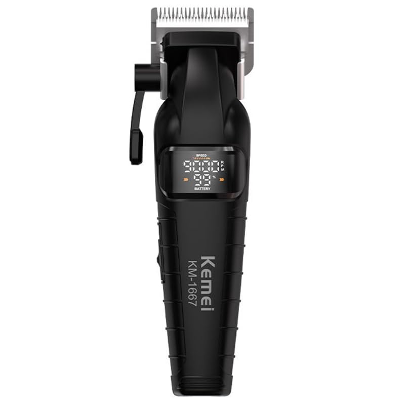 Tondeuse à Cheveux Usage Domicile Salon KEMEI 1667 Précision Homme Autonome
