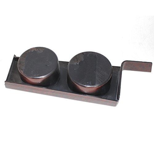 SODIAL Doppio supporto di tazza Center Console