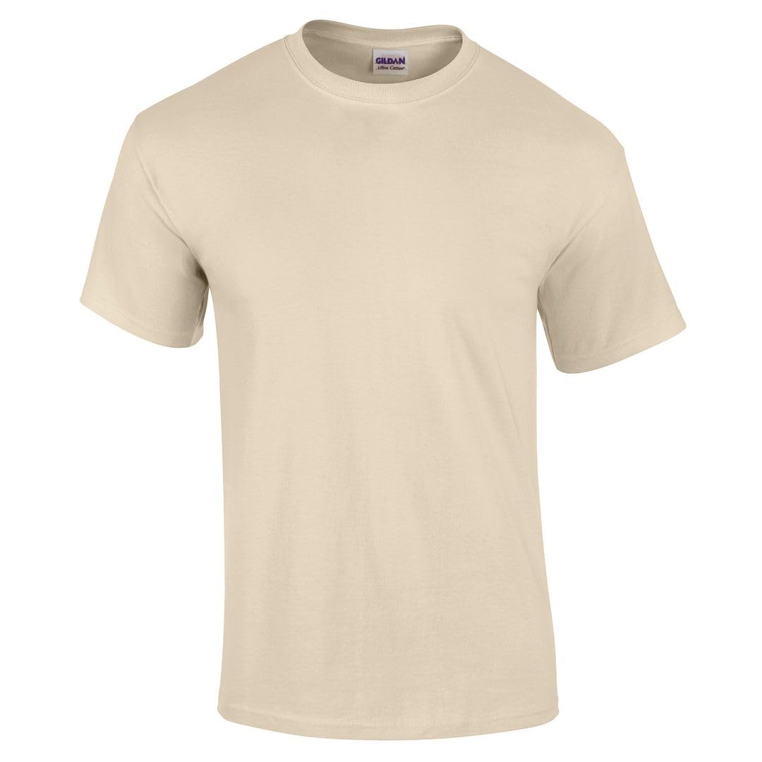 Gildan Unisex Sand Ultra Cotton™ Adult T-Shirt Brand