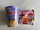 Generic Combo mi Hao Hao tom chua cay va sa te hanh Hao Hao Vietnam instant noodles spicy shrimp taste and sate onion flavour