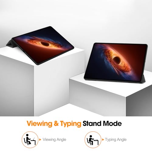 Coque Honor MagicPad4 12.3 antichoc et support multi-angles gris - 5