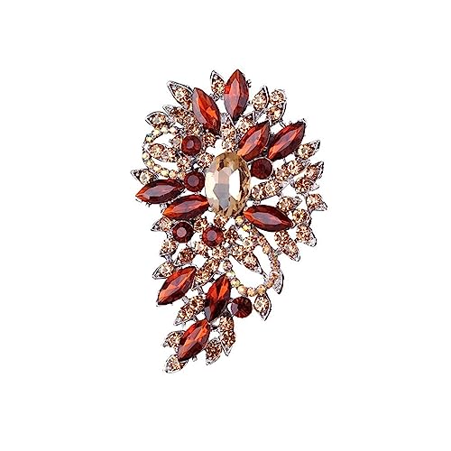 Broche Fleur pour Femme CFWSHJ, Ornement de Costume Chic et Élégant
