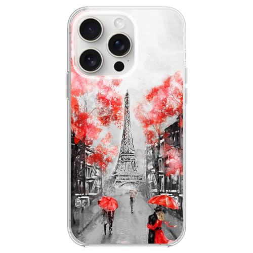 Coque iPhone 15 Pro motif amusant Pretty Paris pour afficher votre style