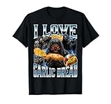 I Love Garlic Bread Skeleton