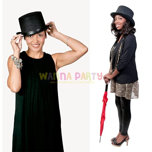 Image of Wanna Party Magician Tall Hat (Black)
