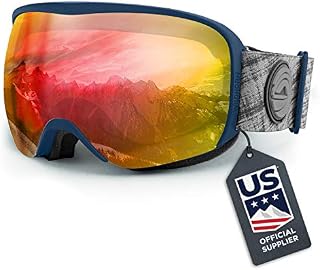Wildhorn Cristo Ski Goggles - US Ski Team Official Supplier - Snow Goggles