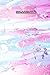 Wide Ruled Notebook: Stress Relief Challenging Shine Fitness Shimmer Line Pastel Story Pink Flight And Writing Blue Study Modern Guide Composition Ruler For Lovers