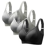 【Soutien-gorge sans armatures】Ce soutien-gorge sans armatures est doté de bandes en silicone souples sous la poitrine et sur les côtés, offrant un excellent maintien et un excellent soutien de la poitrine. Il épouse la forme naturelle des seins, offrant un confort supérieur à celui des soutiens-gorge à armatures traditionnels. Ce soutien-gorge sans armatures offre un soutien exceptionnel, aidant à prévenir l'affaissement.