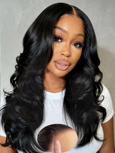 Amazon.com : Julia Hair Butterfly Cut Body Wave Glueless Drawstring Wig ...