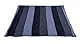 DAMILY Schal Herren Halstuch Herren Winter Schals Gestreiftes Halstücher Blau-Schwarz