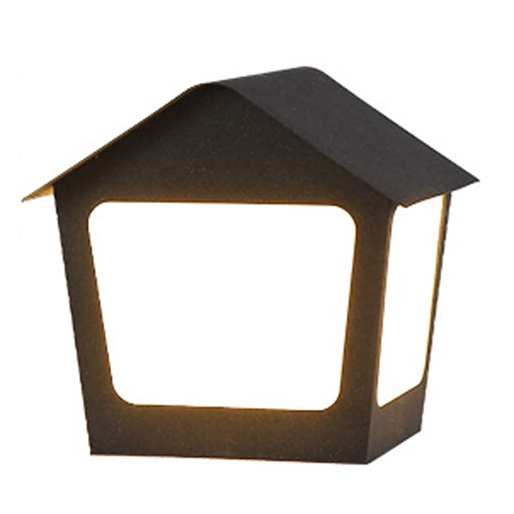 Applique solaire murale extérieure au style moderne pour villa