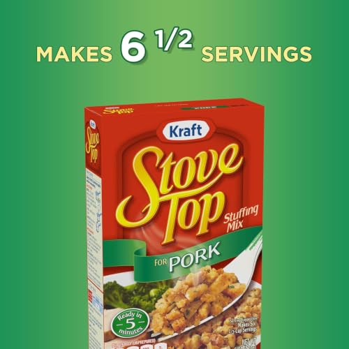 Image of Stove Top Pork Stuffing Mix, 6 OZ (Pack of 12)