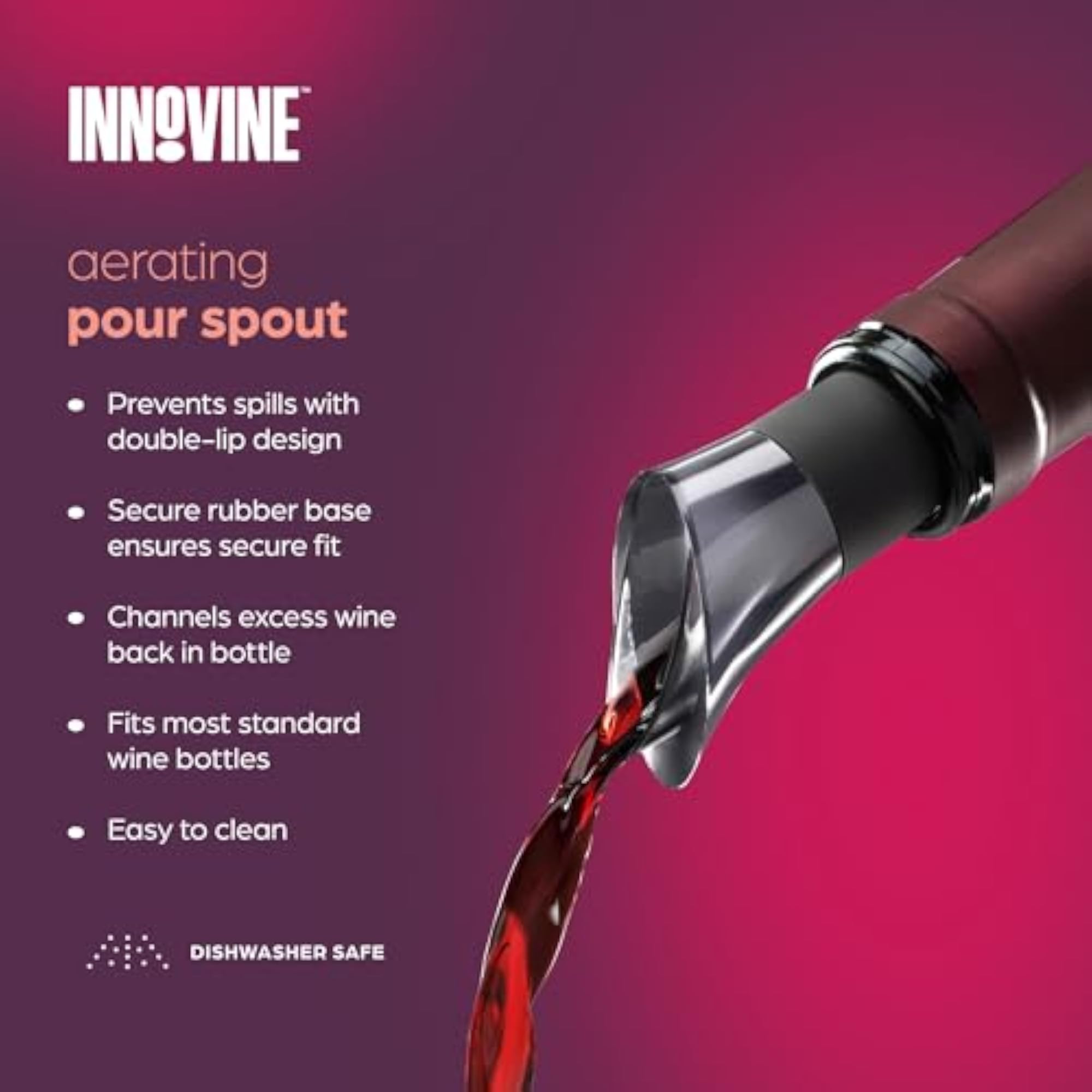 Reusable Drip Stop Pour Spout for Wine