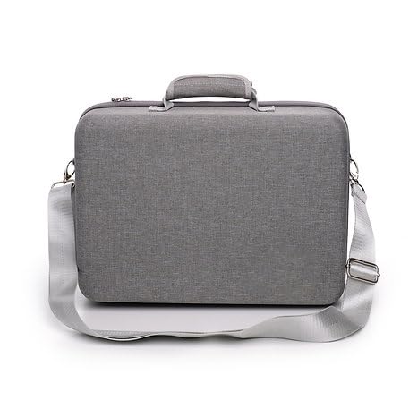 Image of New World Storage Bag for PS5 Slim ,Hard Travel Carrying Case Compatible for PS5 Slim Disc and Digital , Waterproof Shoulder Bag with Both Side Compartments Travel Accessories for PS5 Slim (Grey)