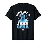 WWE John Cena Never Give Up Poster T-Shirt