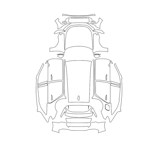 FDAIUN for 2025 Audi A5/S5 Avant Precut Paint Protective Film 8.5 Mil TPU PPF Clear Car HD Scratch Exterior Accessories (Full Body)