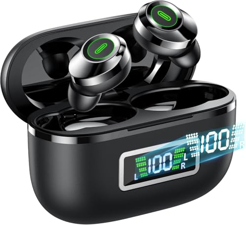CAGPMEOL Wireless Earbuds, Bluetooth 5.4 Headphones in Ear...