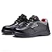 Breathable Anti-Slip wear-Resistant Summer Labor Insurance Shoes Anti-Puncture Anti-Smashing Safety Shoes (Color : Black, Size : 10)