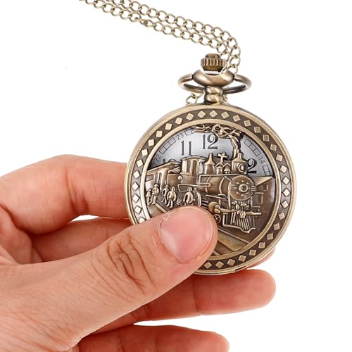 Montre de poche mécanique lot de 2 pour éviter les pannes de pile