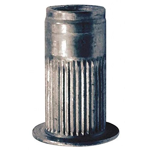 Rivet Nut, Aluminum, 11.940mm L, PK25 (PK-2)