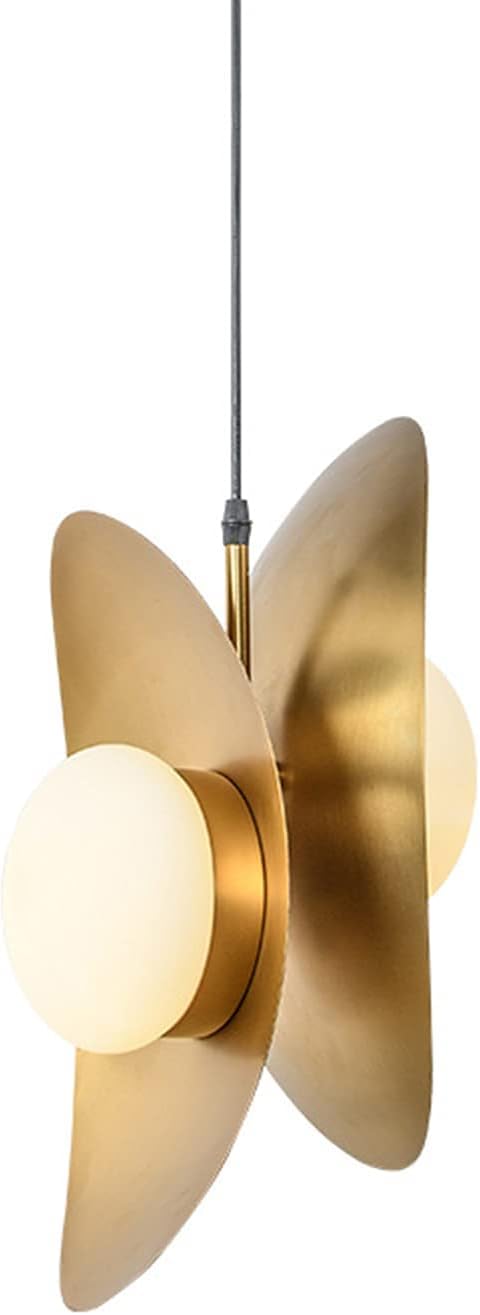 Lampe suspendue dorée double tête pour table de salle à manger - 6