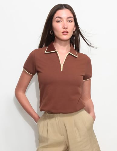 Image of Regular fit Solid Polo Shirt