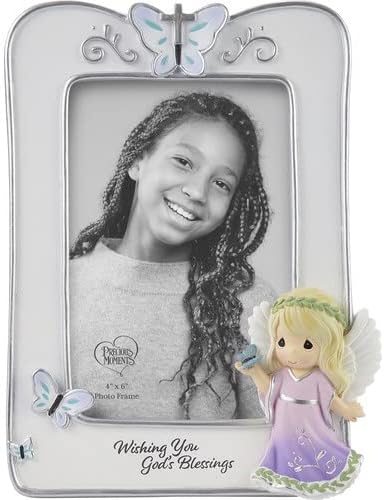 Precious Moments 213404 Wishing You God’s Blessings Resin/Glass Photo Frame