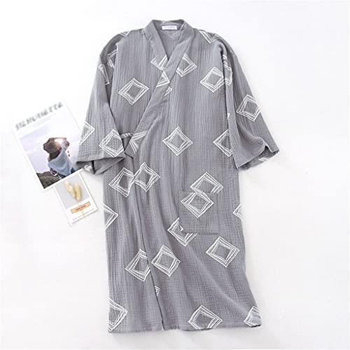 Peignoirs pour pyjama en coton fin respirant taille XL col en V maison