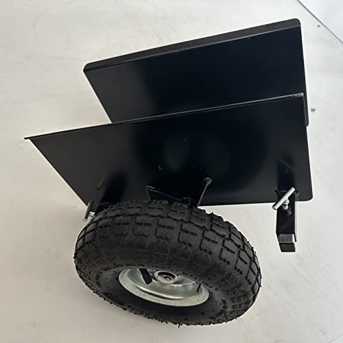 Heavy Duty Panel Dolly, 10" Pneumatic Wheels,Extended Model Slab Dolly, 600Lbs Capacity For Drywall Sheet Heavy Appliance & Material Handling All Terrain Moving Cart Panel Dolly #TOP11
