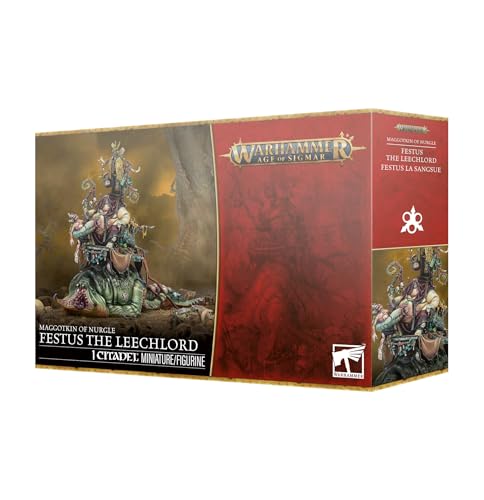 Warhammer Maggotkin of Nurgle: Festus The Leechlord miniatura 1