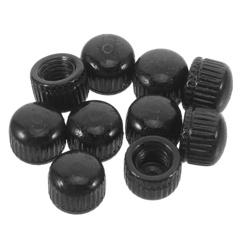 Uonlytech Set of 10 Decorative Cap Nuts Lamp Fixture Parts Tapped Screw Caps Round Metal Nuts for Light Fixtures Easy to Install