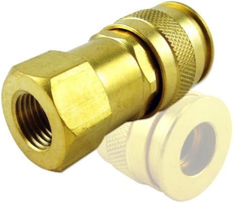 Universal Air Coupler Solid Brass, Female 1/4" NPT