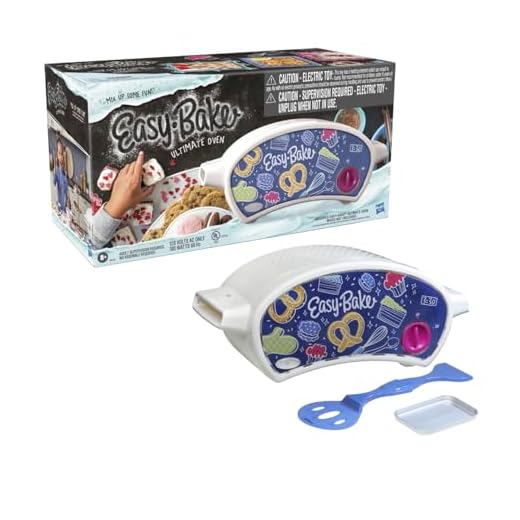 Easy Bake Ultimate Oven, Baking Star Super Treat Edition with 3 Mixes. for Ages 8 and up. ( Oven only,Multicolor)