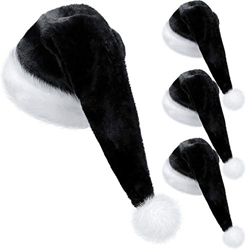 papa noel blanco y negro