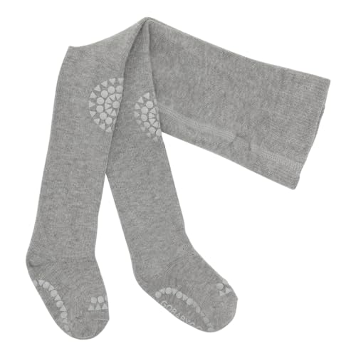 GoBabyGo Medias para gatear, 6-12 meses, gris melange