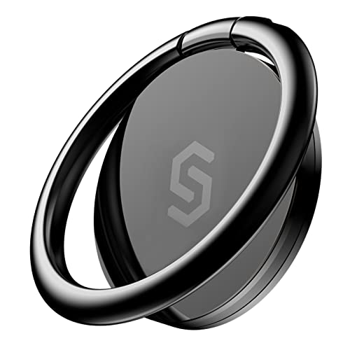 Syncwire 携帯電話リング、携帯電話用ホルダーおよびグリップ: 360° ユニバーサル回転、携帯電話、iPhone、iPad、Samsung Huawei など用リング