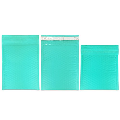 30Pcs - Beauticom 6" X 9" Size #0 Lightweight Self-Sealing Padded Bubble Mailer Envelopes For Mailing And Shipping (Teal) #TOP3