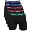 Black/Red/Green.green Waistband