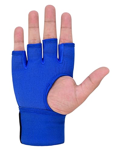 Image of Gel Boxing Hand Wraps Inner Gloves for Men & Women, Quick Slip-On Padded Knuckle Protection with Wrist Support for MMA, Muay Thai & Kickboxing, Heavy Bag & Martial Arts