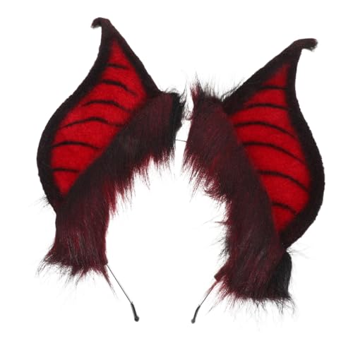 Serre-tête chauve-souris peluche réaliste pour votre soirée cosplay adulte