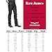 Kimes Ranch Men's James Casual Western Cowboy Mid-Low Rise Straight Fit & Straight Boot Leg Mid Wash Denim Jeans, 30W x 32L
