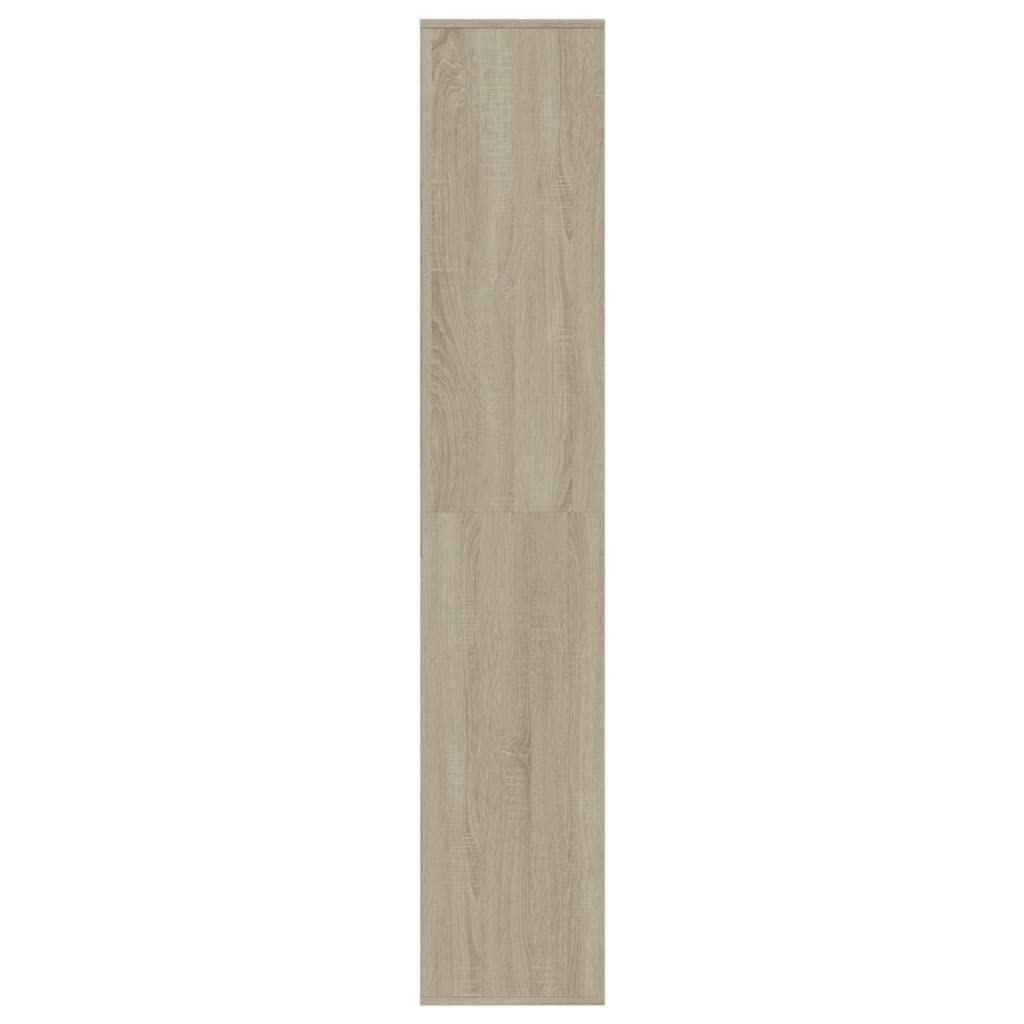 vidaXL Armoire à Chaussures, Organisateur de Chaussures avec Étagère, Meuble de Rangement Entrée Maison Intérieur, Chêne Sonoma Bois d’Ingénierie