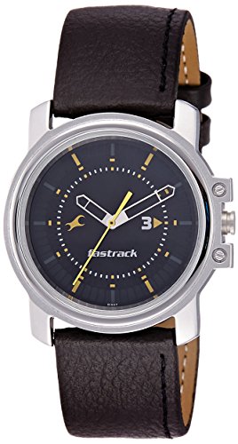 Fastrack Economy Analog Black Dial Men's Watch NM3039SL02 / NL3039SL02 ...
