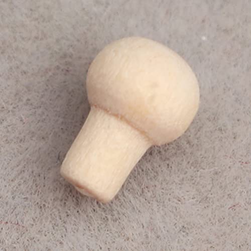 Toddmomy 24 Peças 1:12 Botão De Armário De Casa De Bonecas Mini Puxador De Madeira Acessórios Para M